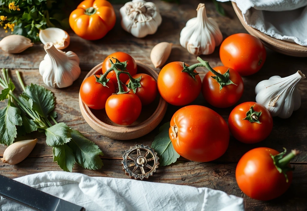 Ingredientes frescos y nutrición